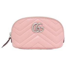 Gucci GG Marmont Handbag Pouch Pink
