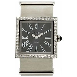 Orologio da Donna Chanel Mademoiselle Quadrante Nero Nero