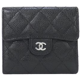 Chanel Timeless Classic Line Wallet Black