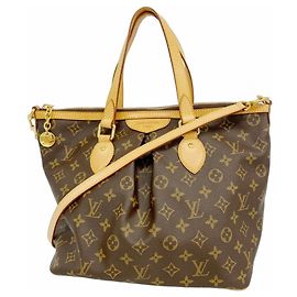 Borsa Louis Vuitton Monogram Palermo PM Marrone
