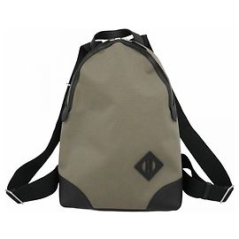 Mochila de cuero Swift negra y caqui de Hermès Negro Caqui