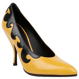 Bottega Veneta Absatzgröße der Pumps Gelb