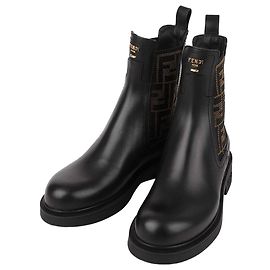 Fendi Biker Boots Black