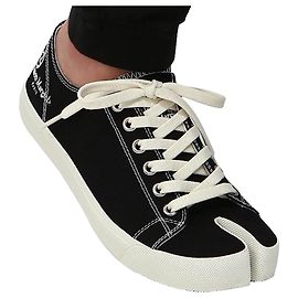 Maison Martin Margiela Baskets Tabi Logo Noir