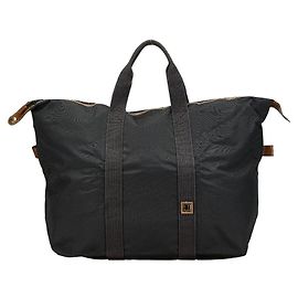 Alfred Dunhill Dunhill Nylon Leather Boston Bag Black Other