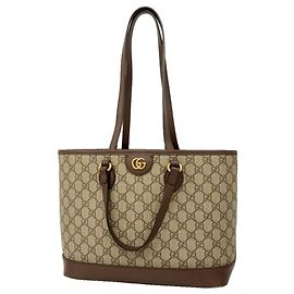 Borsa Tote Gucci GG Marmont Supreme Marrone