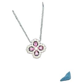 Collier Harry Winston Loop Large Perle Rose Rose