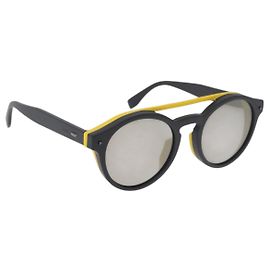 Óculos de sol FENDI de plástico cinza Auth BA12341 Marrom