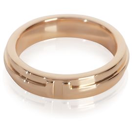 Bague Tiffany T étroite en or rose Tiffany & Co. Autre