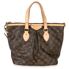Louis Vuitton Monogram Canvas Palermo PM Tasche Braun