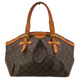 Louis Vuitton Borsa a mano Tivoli GM in tela monogramma marrone Marrone