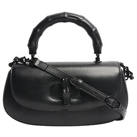 Gucci Bolsa Diva de bambu preto Preto