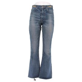 Céline Jean bleu détails doré Bleu