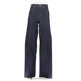 Vaqueros Céline de algodón azul Azul