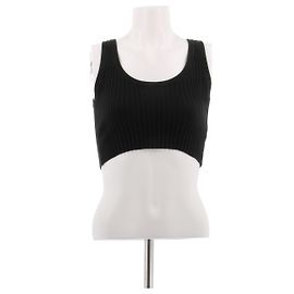 Paco Rabanne Crop Top White Polyester XS White