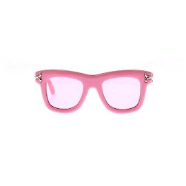 Emilio Pucci Occhiali da sole rosa con lente rosa Rosa