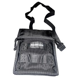 Balenciaga Borsa a tracolla Explorer in nylon Nero