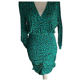 Robe en soie imprimée Berenice Autre