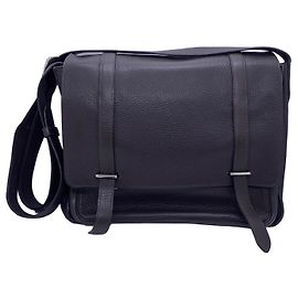 Hermès Steve Umhängetasche Leder Schokolade Schokolade
