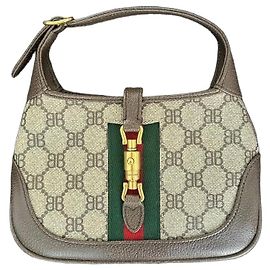 Autre Marque Bolsa Balenciaga x Gucci Marrom Vermelho Verde