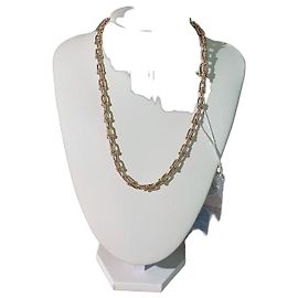 Tiffany & Co Collier Tiffany HardWear petits maillons en or rose 18k Doré