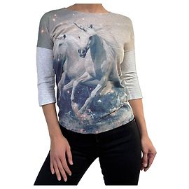 Stella Mc Cartney Top/T-Shirt Stella McCartney Grau