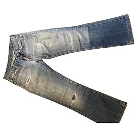 7 For All Mankind Jeans Bootcut Seven For All Mankind Bleu