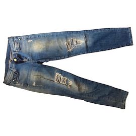7 For All Mankind Seven For All Mankind Blue Denim Jeans Blue