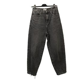 Jeans Boyfriend Sandro Gris de Algodón Gris antracita