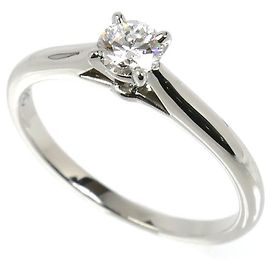 Cartier Platinum 950 Diamond Solitaire Ring Other