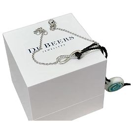 De Beers Diamond Bracelet Silvery Silvery