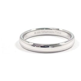 Platin-Ehering von Tiffany & Co. Silber