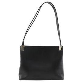 Sac à main Gancini Salvatore Ferragamo EF-21 9641 Noir