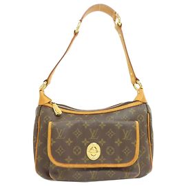 Bolso de Hombro Tikal GM Louis Vuitton Castaño Monograma