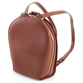 Louis Vuitton Mabillon Backpack in Epi Leather Brown