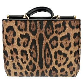 Bolsa de mão de onça Sicily da Dolce & Gabbana Outro