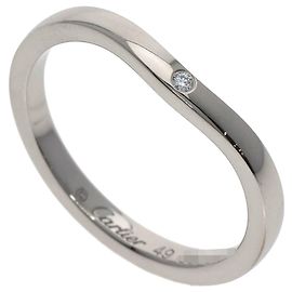 Cartier Ballerina Curve 3P Diamond Ring Other