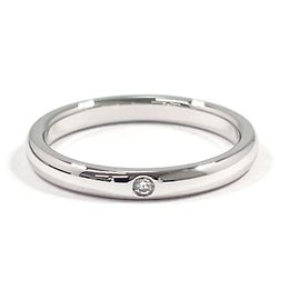Anillo de Platino Diseño Elsa Peretti de Tiffany & Co. Plata