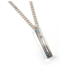 Collana G ritagliata GUCCI Argento