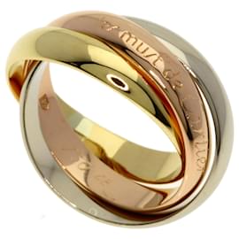 Cartier Trinity Ring 18K Yellow Gold Golden