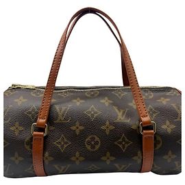 Louis Vuitton Monogram Papillon 26 Handtasche Braun