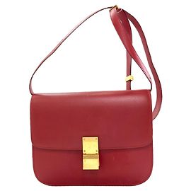 Céline Borsa a spalla classica Celine Rosso