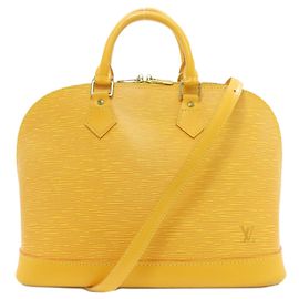 Sac à main Alma M52149 Louis Vuitton Jaune