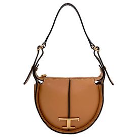 Bolsa Hobo Micro Mini Atemporal da Tod's Marrom