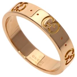 Anillo Gucci Icon #11 en oro rosa de 18K Dorado