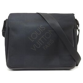 Borsa a Spalla Messaggero Damier Geant Louis Vuitton Nero