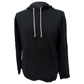 Sudadera de manga larga Brunello Cucinelli en algodón negro Negro