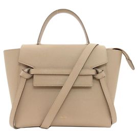 Céline Bolsa Celine Belt Micro 2 em 1 Marrom