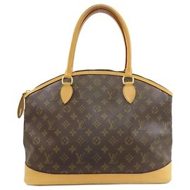 Bolso tote horizontal Lockit Monogram Louis Vuitton Monograma