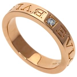 Bulgari Bvlgari 1P Diamantring aus 18K Roségold Golden